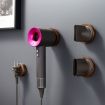 Dyson Hair Dryer Plug Wall-mounted Storage Rack Wooden Shelf - 2