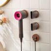 Dyson Hair Dryer Wall-mounted Storage Rack - Wooden Shelf - 5