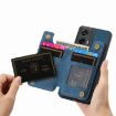 Motorola G Stylus 5G 2024 Blue Leather Wallet Case - 5