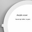 Recessed Ceiling Downlight 15W Square Opening 175mm (6000K White Light) - 5