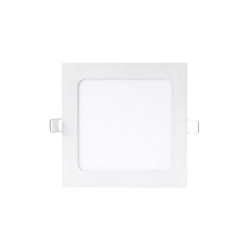 9W Square Opening 130mm Downlight, 3000K Warm Light - 1