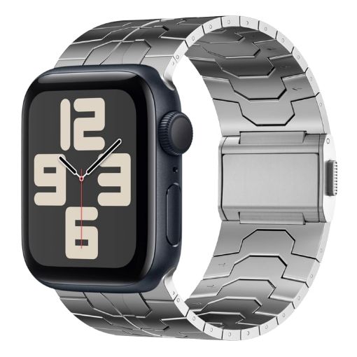 Apple Watch SE 2023 44mm Stainless Steel Band Silver - 1