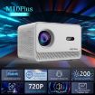 M10 Plus 1280x720P Projector 2.4G/5G WIFI Bluetooth 5.2 Android 11 - UK Plug - 3