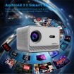 M10 Plus 1280x720P Projector 2.4G/5G WIFI Bluetooth 5.2 Android 11 - UK Plug - 6