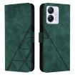 Blackview Color 8 Crossbody 3D Embossed Flip Leather Phone Case - Green - 2