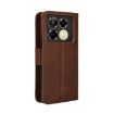 Infinix Note 40 Pro 5G Leather Phone Case - Brown - 3