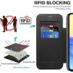 Samsung Galaxy A15 MagSafe Magnetic RFID Anti-theft Leather Phone Case - 5