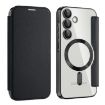Samsung Galaxy A55 5G MagSafe RFID Anti-theft Leather Phone Case - 1