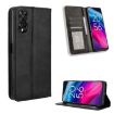 TCL 50 SE 4G Leather Phone Case - Black - 1
