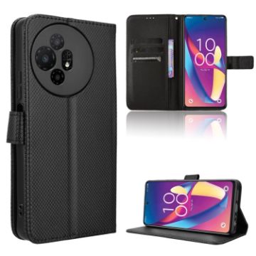 TCL 50 XL 5G Leather Phone Case - Black - 1