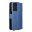 TCL 501 4G Blue Leather Phone Case - Diamond Texture - 3