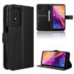 TCL 501 4G Diamond Texture Leather Phone Case - Black - 1