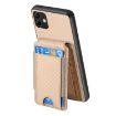 Samsung Galaxy M32 4G Carbon Fiber Wallet Stand Phone Case - 3