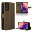 TCL 501 4G Diamond Texture Leather Phone Case - Brown - 1