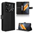 Tecno Pova 6 Pro 5G Leather Phone Case - Black - 1