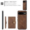 Google Pixel 9 JEEHOOD J01 Retro Wallet Phone Case (Brown) - 2