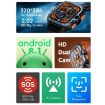 LOKMAT APPLLP 4 MAX Smart Watch - Android 8.1, Wifi, Bluetooth - Silver - 4