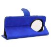 Oukitel C37 Blue Leather Phone Case - Magnetic Flip Design - 5