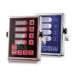 4 Channel Commercial Kitchen Timer - Loud Alarm - UK Plug (Red) - 2