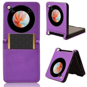 ZTE nubia Flip/Libero Flip Leather Phone Case (Purple) - 1