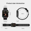 T12Pro 1.85" IP67 Waterproof Smart Watch (Pink) - 3