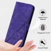 TCL 50 XE 5G Crossbody 3D Embossed Flip Leather Phone Case (Purple) - 6