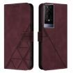 TCL 50 XE 5G Crossbody Phone Case - Wine Red - 2