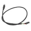 50cm Motherboard USB 9Pin To Type-C Cable - Double Shielded (Black) - 2