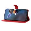 Motorola Moto E6 Plus Cherry Blossom Butterfly PU Phone Case (Red) - 5