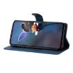 Motorola Moto E6 Plus Cherry Blossom Butterfly PU Phone Case (Blue) - 5