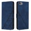 Blue Crossbody 3D Embossed Leather Case for iPod Touch 7/6/5 - 2