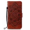 Motorola Moto G Play 2024 Sun Mandala Leather Case (Brown) - 2