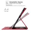 Samsung Galaxy Tab S9 FE/S9/S8/S7 Cat Buckle Leather Smart Tablet Case - Red - 6