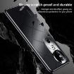 White Leather PC Phone Case for vivo S19 Pro - 5