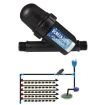 Agricultural Irrigation Microspray Water Saving Filter Y-Type Stainless Steel Mesh Container - 6 Point - 2