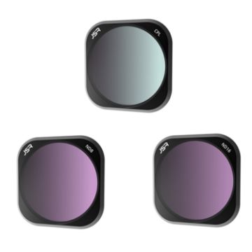 DJI Osmo Action 4 JUNESTAR Camera Lens Filter - 3 in 1 CPL ND8 ND16 - 1