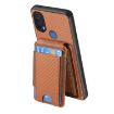 Motorola Moto G Stylus 5G 2024 Carbon Fiber Wallet Stand Case - 3