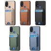 Motorola Moto G Stylus 5G 2024 Carbon Fiber Wallet Stand Case - 6