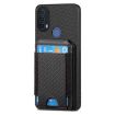 Motorola Moto G 5G 2024 Carbon Fiber Wallet Stand Case - 2