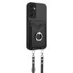 Samsung Galaxy A05s 4G Global R20 Crossbody Rope Ring Card Holder Phone Case - 2