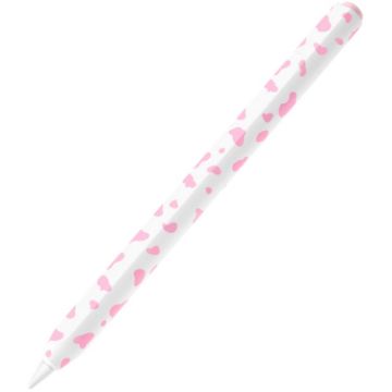 Apple Pencil USB-C Cow Pattern Stylus Silicone Cover (Pink) - 1
