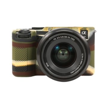 Sony ILCE-7CM2/A7C II/A7CR Camouflage Silicone Protective Case - 1