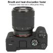 Sony ILCE-7CM2/A7C II/A7CR Black Silicone Protective Case - 5