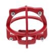 Fire Sprinkler Head Protective Cover Bracket - Red 6-point Sprinkler - 1