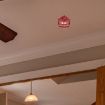 Fire Sprinkler Head Protective Cover Bracket - Red 6-point Sprinkler - 6
