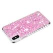 iPhone XR Pink Glitter Powder TPU Phone Case - 3