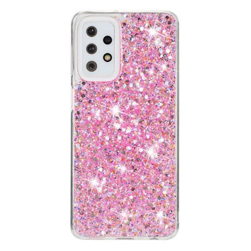 Samsung Galaxy A23 Glitter Powder TPU Phone Case (Pink) - 1