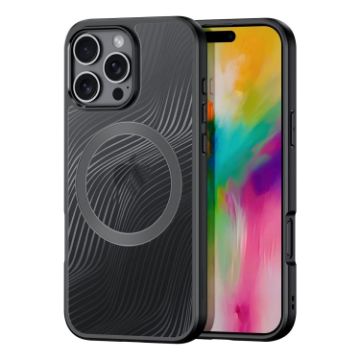 iPhone 16 Pro Max DUX DUCIS Aimo Mag Series Phone Case (Black) - 1