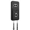 For Nothing Phone 2a R20 Crossbody Rope Ring Card Holder Phone Case - 2