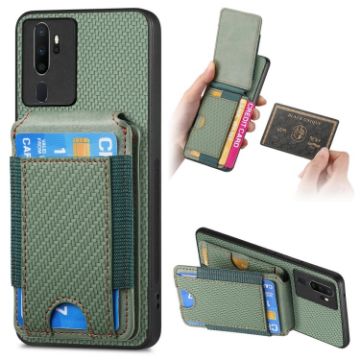 OPPO A9 2020/A5 2020 Green Wallet Stand Phone Case - 1